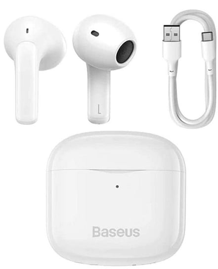 Słuchawki bezprzewodowe BT białe Bowie E3 Baseus Baseus