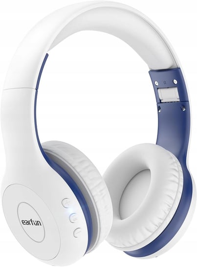 Słuchawki Bezprzewodowe Dla Dzieci Bt 85/94Db Białe Earfun K2 Earfun