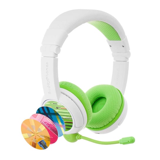 Słuchawki bezprzewodowe dla dzieci BuddyPhones School+ (zielone) Zamiennik/inny