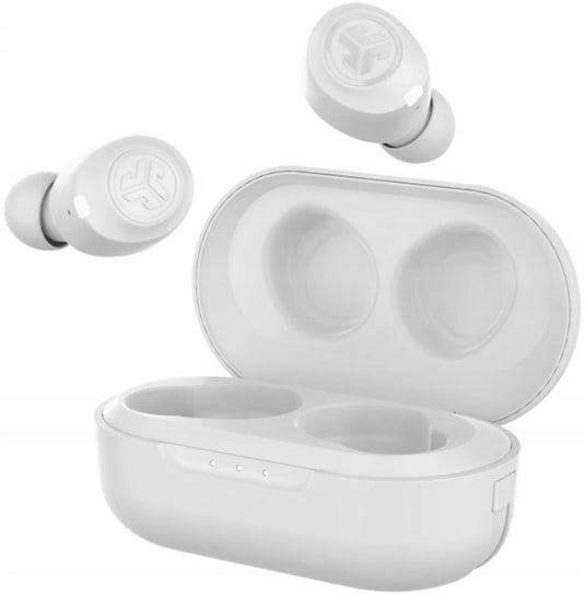 Słuchawki bezprzewodowe dokanałowe JLab TWS JBuds Air Bluetooth 5.0 Białe JLab