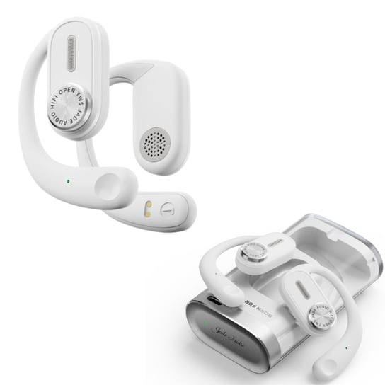 Słuchawki bezprzewodowe douszne bluetooth 5.3 TWS otwarte FIIO JW1 Białe FiiO