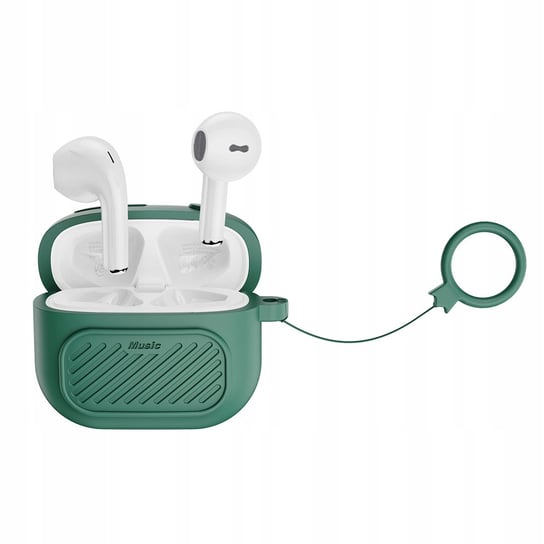 Słuchawki bezprzewodowe douszne na Bluetooth TWS stereo z etui silikonowym XO