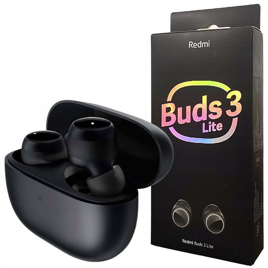 Słuchawki Bezprzewodowe Douszne z mikrofonem Redmi Buds Lite 3 czarne Inna marka