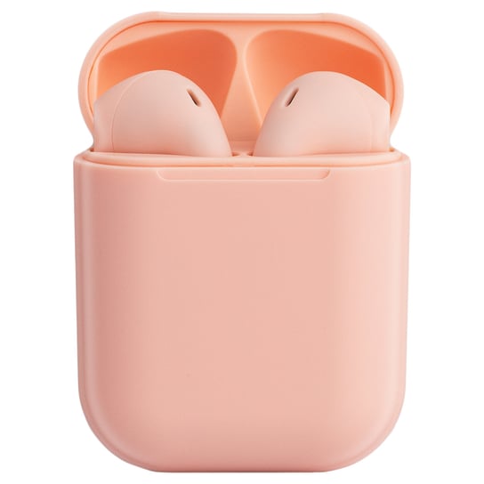 Słuchawki bezprzewodowe Inpods 12 Powerbank, różowe APPIO