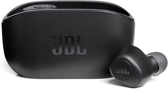 Słuchawki bezprzewodowe JBL WAVE 100 TWS dotykowe etui czarne Jbl