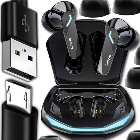 Słuchawki Bezprzewodowe Lenovo Gm2 Pro Bluetooth 5.3 Gamingowe Sportowe Ipx Lenovo