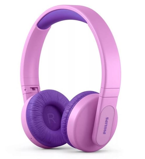 Słuchawki bezprzewodowe nauszne PHILIPS dla dzieci TAK4206PK, Różowy Philips