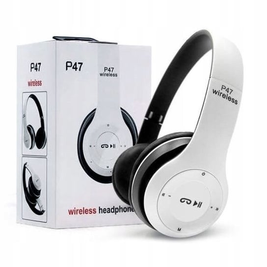 Słuchawki Bezprzewodowe P47 Bluetooth Mikrofon Mp3 P47