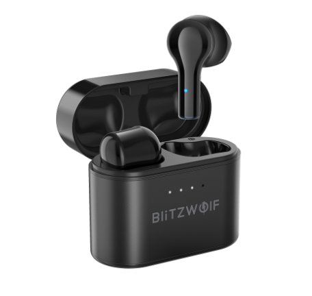 Słuchawki bezprzewodowe sportowe wodoodporne z etui TWS BlitzWolf BW-FYE9 Bluetooth 5.0 BlitzWolf
