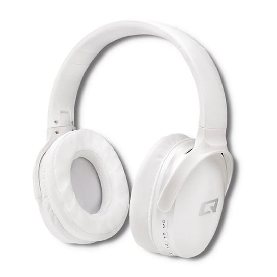 Słuchawki Bezprzewodowe Z Mikrofonem Super Bass Dynamic | Bt | Białe Perłowe Qoltec