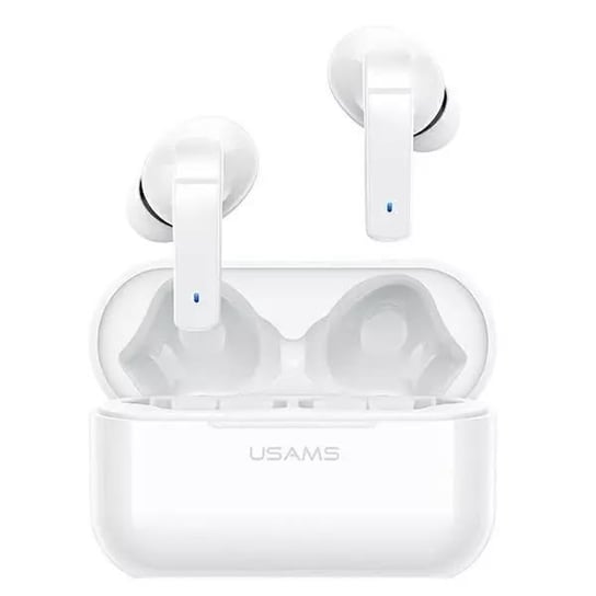 Słuchawki Bluetooth 5.0 USAMS TWS LY series ANC bezprzewodowe biały/white BHULY06 Inny producent