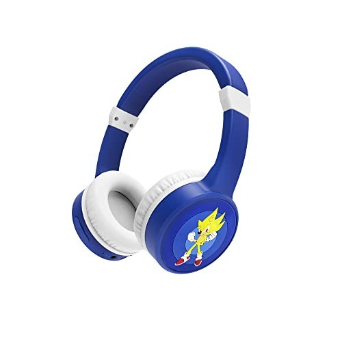 Słuchawki Bluetooth dla dzieci Energy Sistem LOL&Roll Super Sonic (Aurculares Inalambricos Infantiles Music Share, Tecnología Bluetooth 5.1, limit głośności 85 dB, mikrofon) - Azul energy sistem