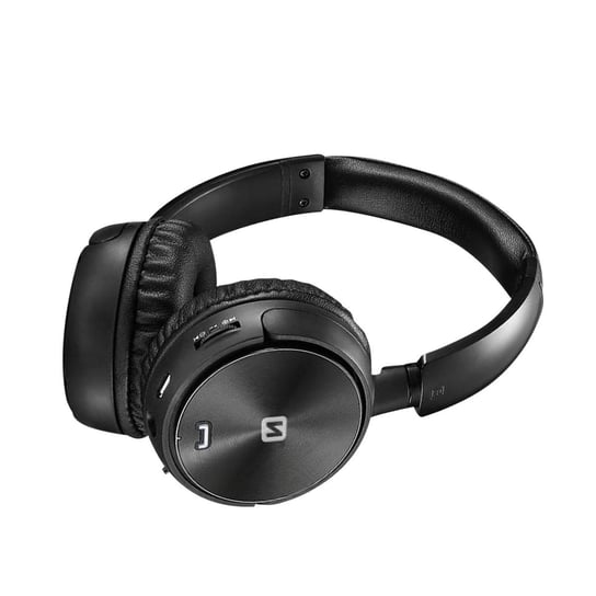 Słuchawki Bluetooth Swissten Comfort Trix Micro Fm — Czarne SWISSTEN