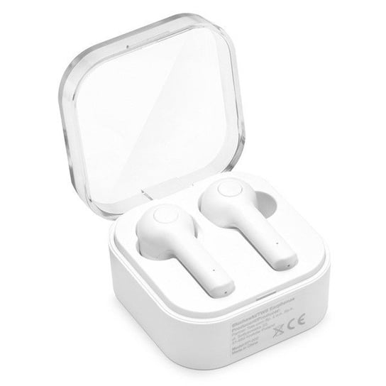 Słuchawki Bluetooth Tws Ep002 Białe Powerbank TWARDOWSKY