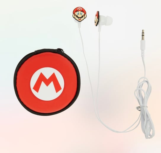 SŁUCHAWKI DLA DZIECI DOKANALOWE SUPER MARIO Durabo