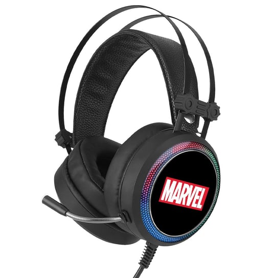 Słuchawki dla Graczy Gamingowe Marvel 001 Marvel Czarny Marvel