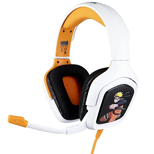 Słuchawki do gier Konix Naruto Shippuden PS4, PS5, Switch, Xbox One i Series X|S - Mikrofon - Kabel 1,5 m - Złącze jack 3,5 mm - Naruto Design Game Technologies