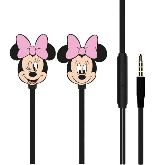 Słuchawki douszne, Disney, Minnie 001, różowy Disney