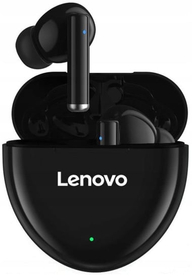 Słuchawki Douszne Lenovo Ht06 Czarne Bezprzewodowe Lenovo