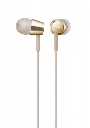 Słuchawki douszne MDR-EX155AP złote Sony
