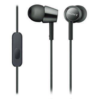 Słuchawki douszne MDR-EX15APB czarne Sony