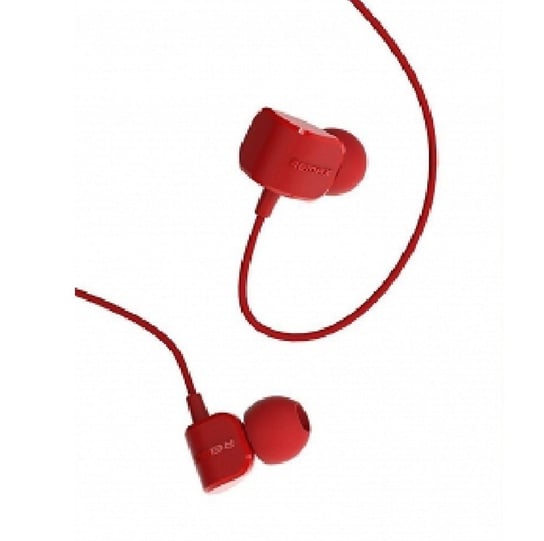 Słuchawki Douszne Zestaw Słuchawkowy Remax Hf Rm-502 Czerwone 