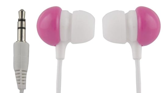 Słuchawki ESPERANZA Bubble Gum EH151P, biało-różowe Esperanza