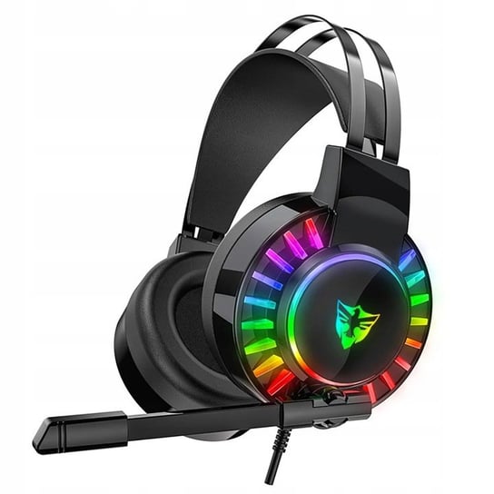 Słuchawki Gamingowe dla graczy z mikrofon LED RGB PC NAUSZNE Inny producent