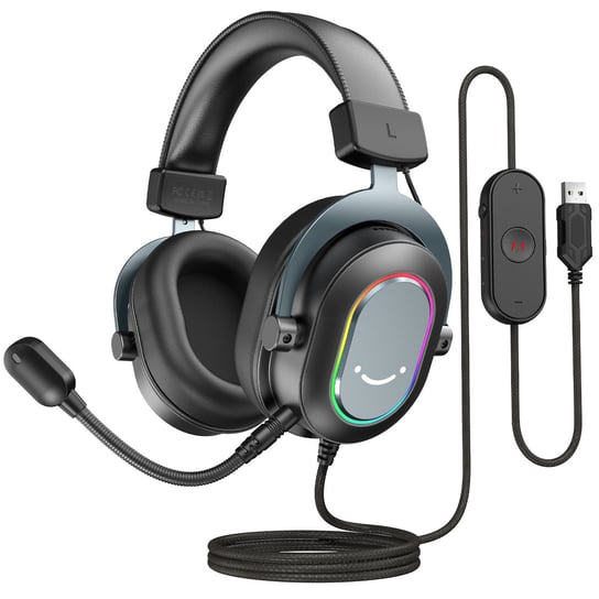 Słuchawki Gamingowe Fifine H6 Ampligame RGB Z Mikrofonem Studyjne Nauszne Fifine