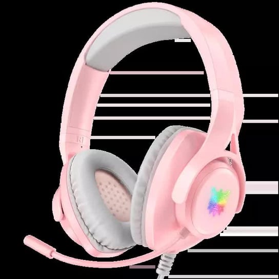 Słuchawki Gamingowe Onikuma X16 Rgb Różowe Onikuma