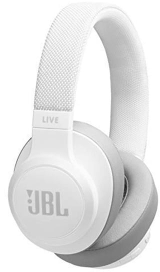 Słuchawki JBL LIVE 500BT, Bluetooth, białe Jbl