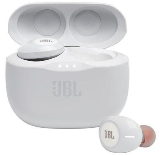 Słuchawki JBL T125TWSWHT, Bluetooth, białe Jbl