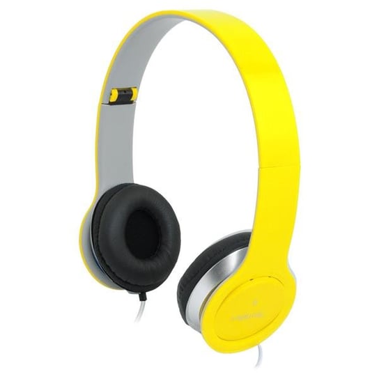 Słuchawki LOGILINK High Quality z mikrofonem, żółte LogiLink
