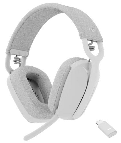 Słuchawki LOGITECH Zone Vibe 100 981-001219, Bluetooth, biały Logitech