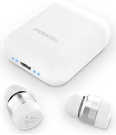 Słuchawki MOTOROLA Vervebuds 110, bluetooth, białe Motorola