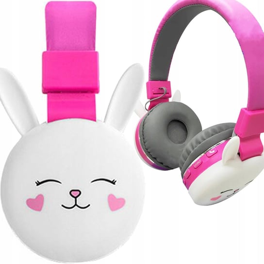 Słuchawki na uszy dla dzieci bezprzewodowe bluetooth królik króliczek bunny ylfs-09bt LOGIT