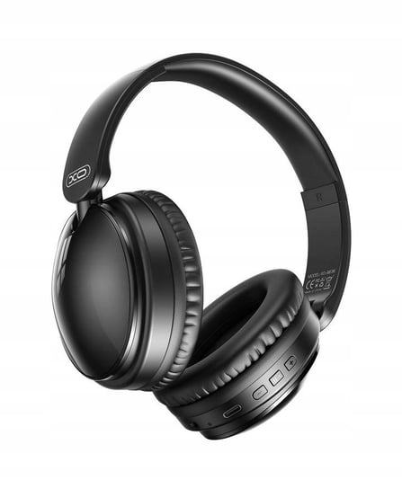 Słuchawki nauszne bezprzewodowe Bluetooth czarne nauszne z mikrofonem XO XO