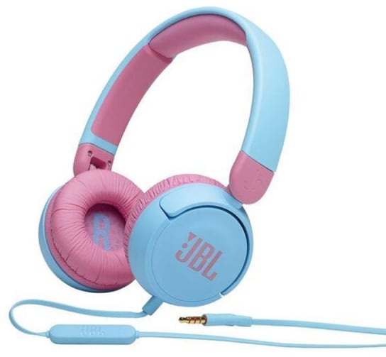 Słuchawki nauszne JBL JR310 BLU, dla dzieci, niebieskie Jbl