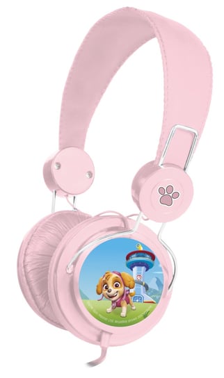 Słuchawki nauszne z mikrofonem Psi Patrol różowe Sky dla dziewczynki RMX-520312 Psi Patrol