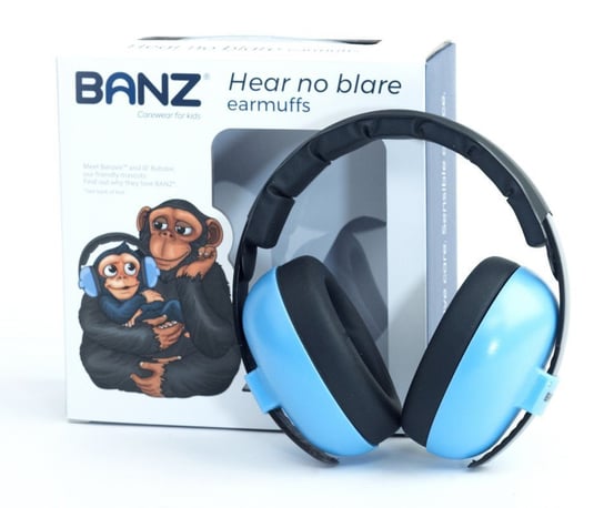 Słuchawki ochronne nauszniki dzieci do 3lat BANZ Banz