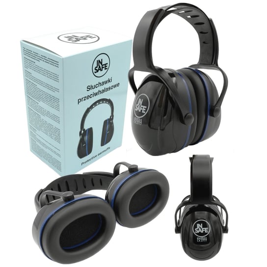 Słuchawki ochronne przeciwhałasowe wygłuszające dorosłych SNR=31dB InSafe Inny producent