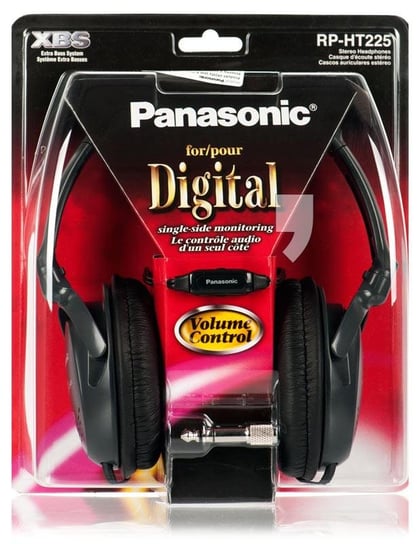 Słuchawki PANASONIC RP-HT225E-K Panasonic