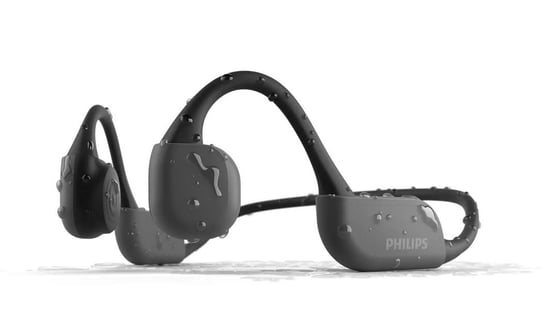 Słuchawki PHILIPS douszne Bluetooth TAA6606BK, Czarny Philips