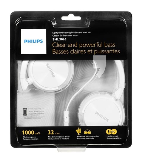Słuchawki PHILIPS SHL3065WT/00 Philips