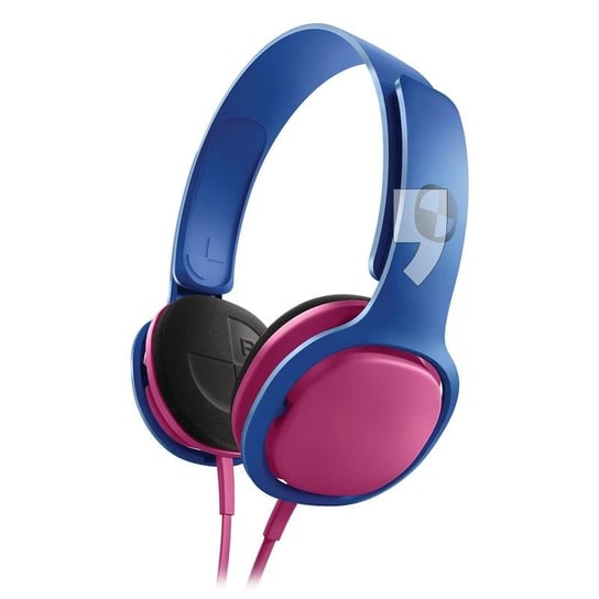 Słuchawki PHILIPS SHO3300CLASH/00, niebiesko-różowe Philips