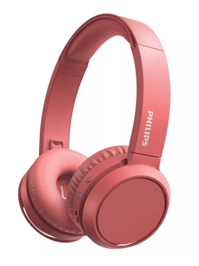 Słuchawki PHILIPS TAH4205RD/00, Bluetooth, czerwone Philips