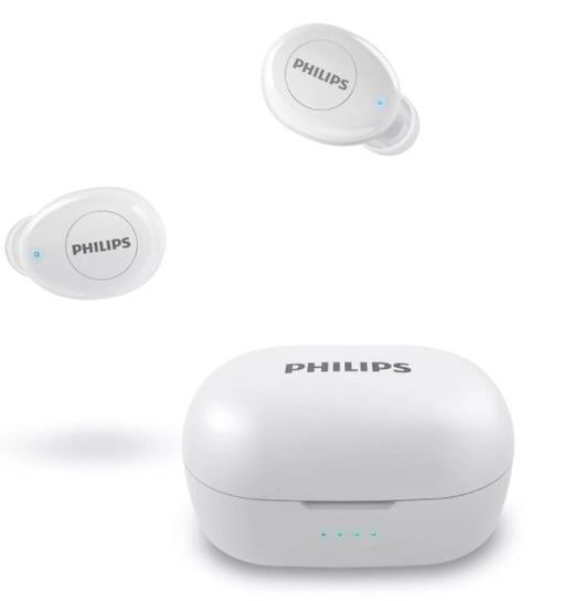 Słuchawki PHILIPS TAT2205WT/00 TWS, Bluetooth Philips