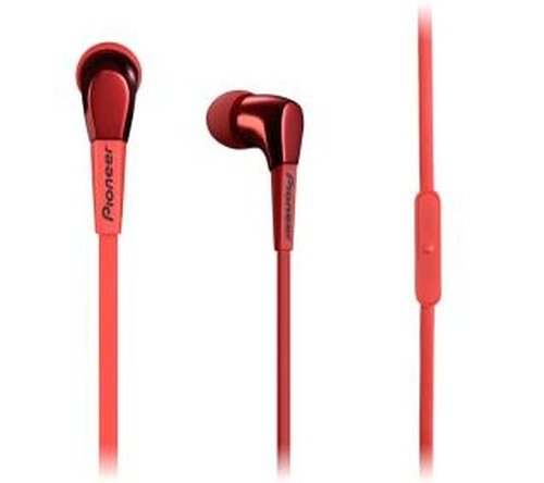 Słuchawki PIONEER SE-CL722T-R, czerwone PIONEER