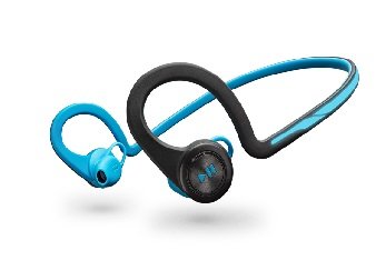 Słuchawki PLANTRONICS Backbeat Fit, Bluetooth, niebieskie 