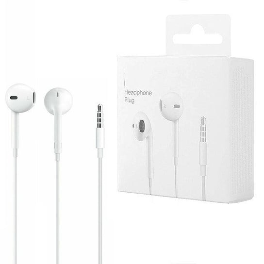 Słuchawki Przewodowe Do Iphone Białe Earpods Box Jack 3.5Mm Ipad Appx Inny producent